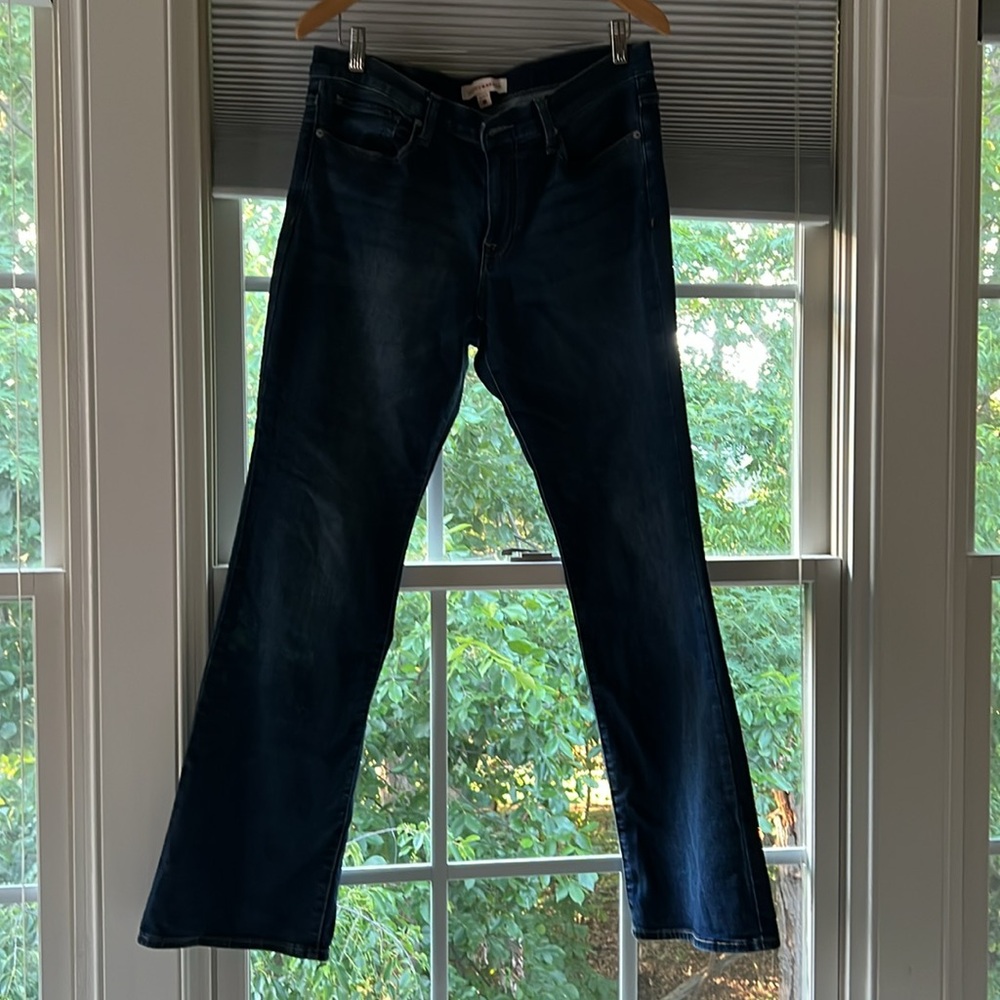 Hardly worn mid rise bootcut jeans Lucky Brand.